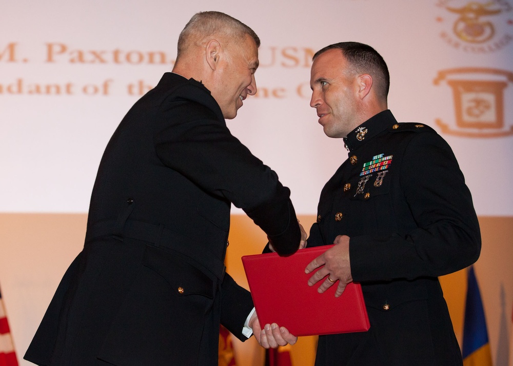 Marine Corps University Graduation