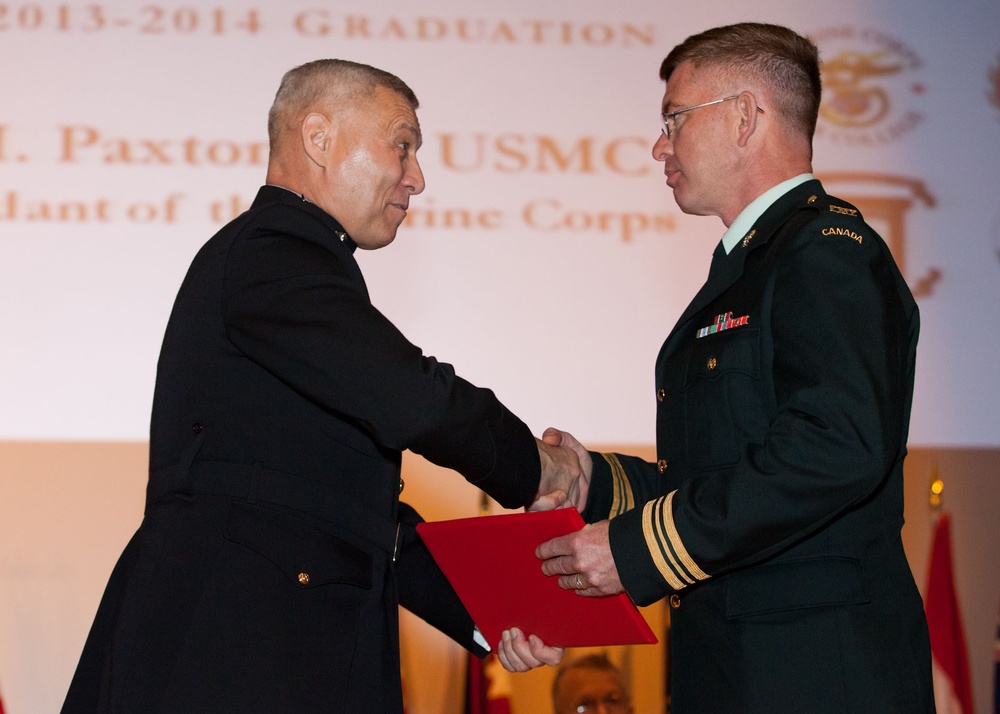 Marine Corps University Graduation