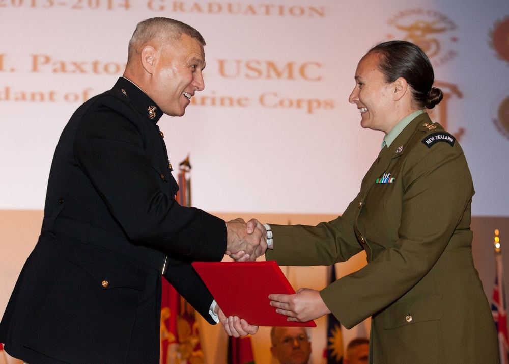 Marine Corps University Graduation