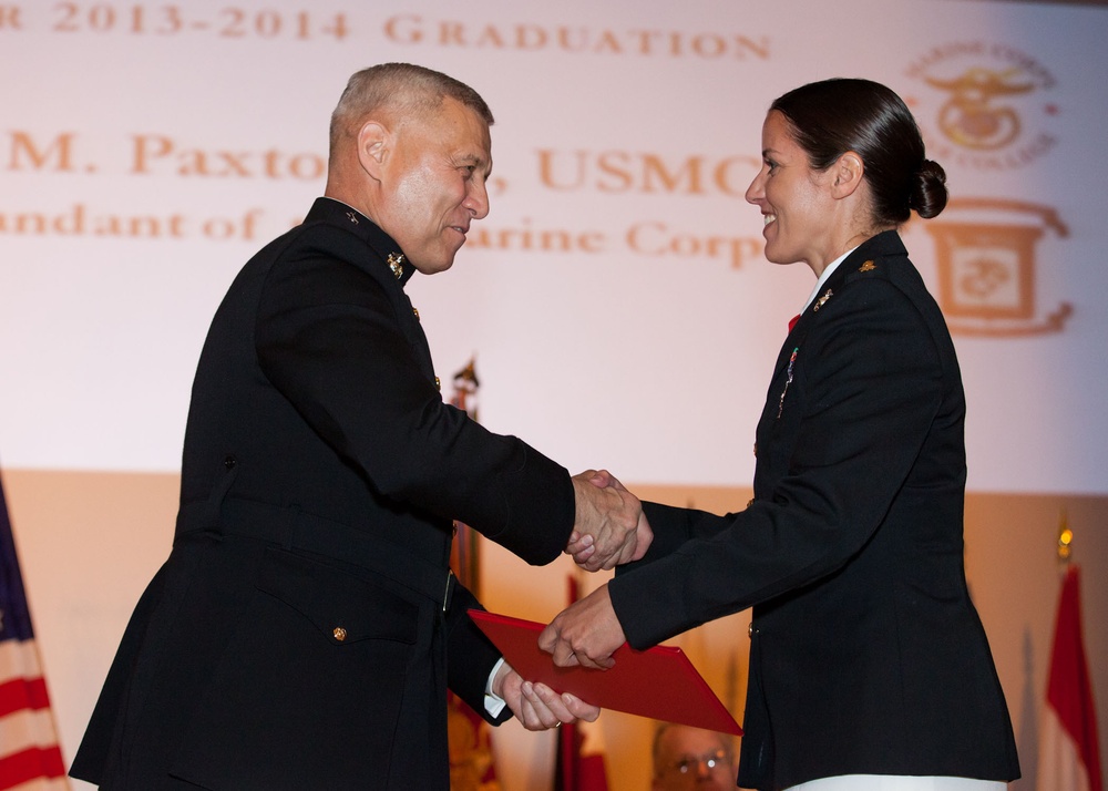 Marine Corps University Graduation