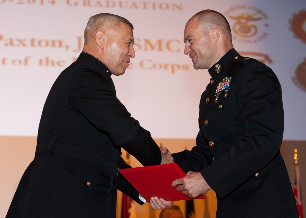 Marine Corps University Graduation