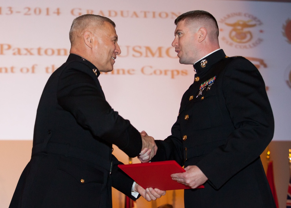 Marine Corps University Graduation