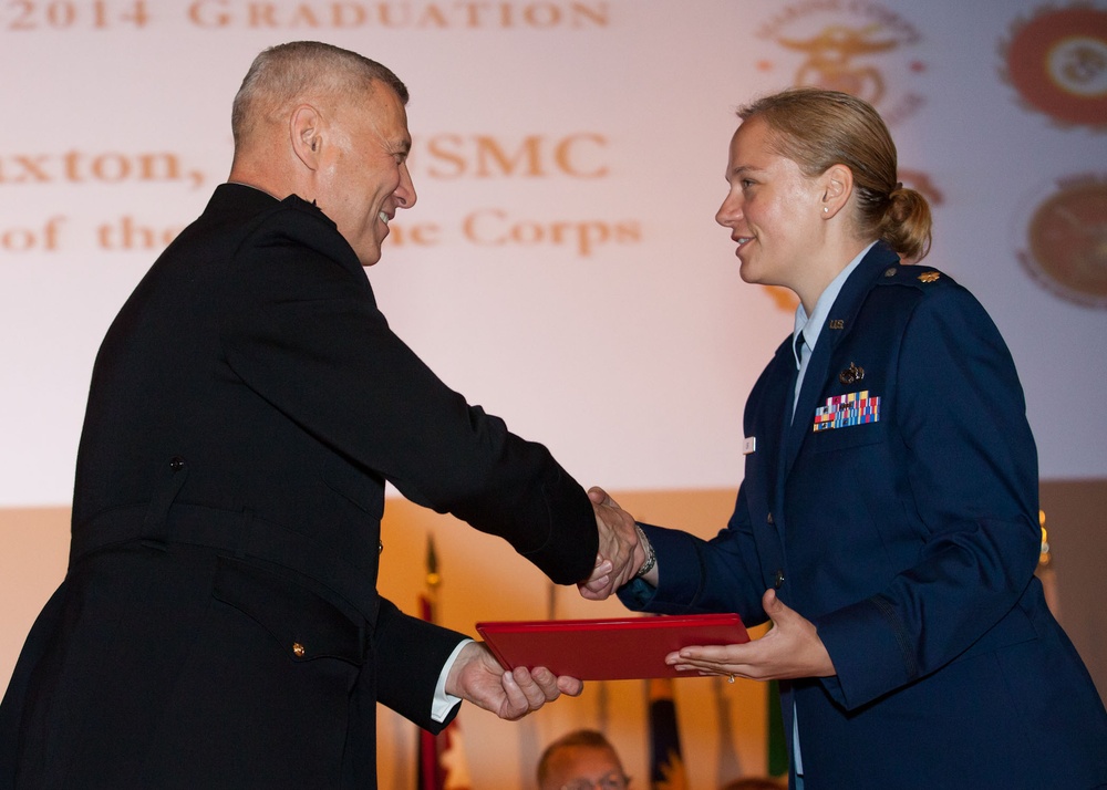 Marine Corps University Graduation