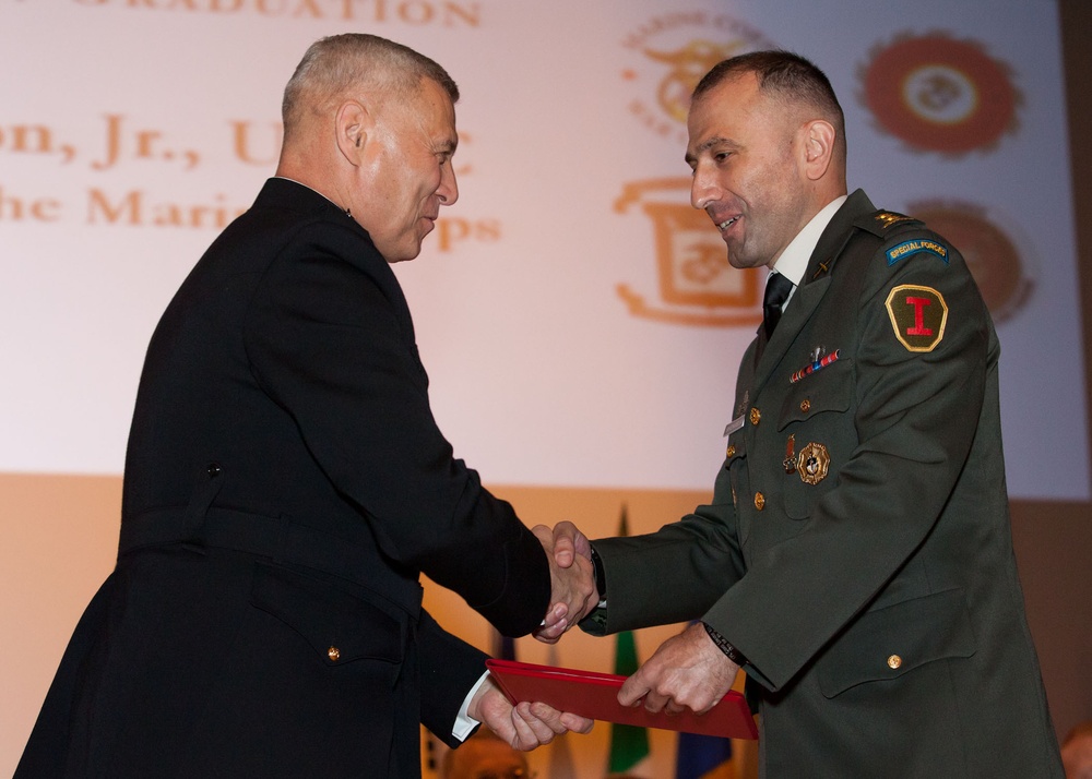 Marine Corps University Graduation