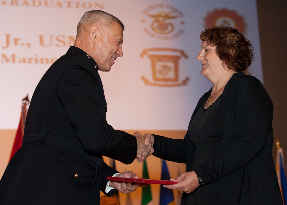 Marine Corps University Graduation