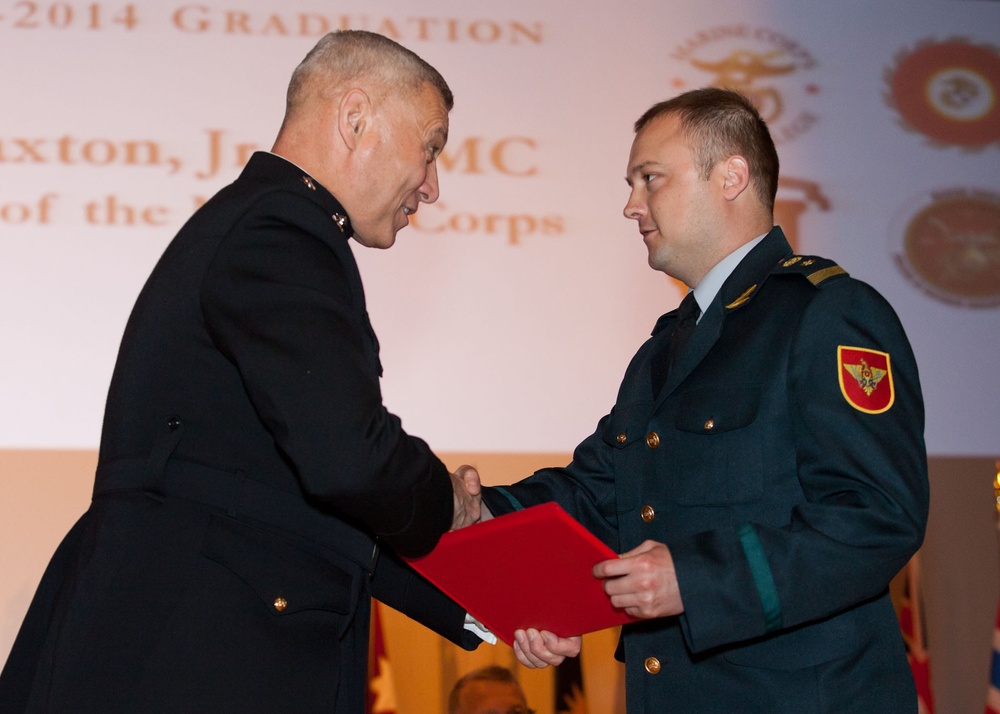 Marine Corps University Graduation