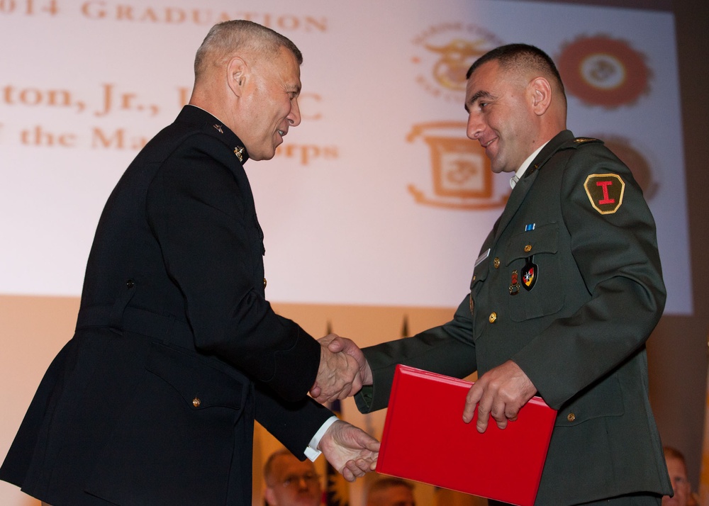 Marine Corps University Graduation