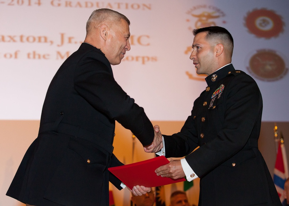 Marine Corps University Graduation