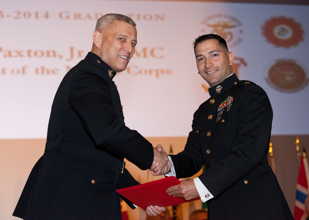 Marine Corps University Graduation