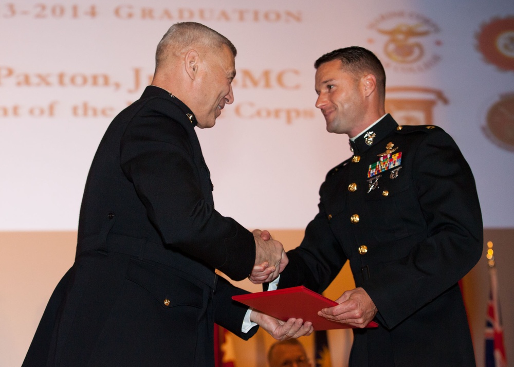 Marine Corps University Graduation