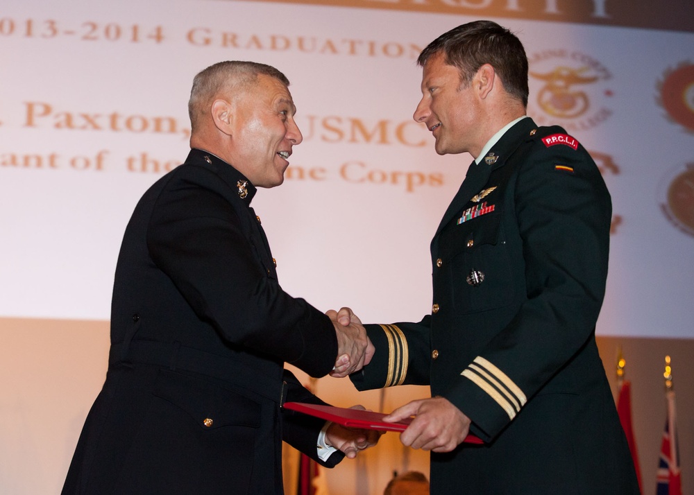 Marine Corps University Graduation