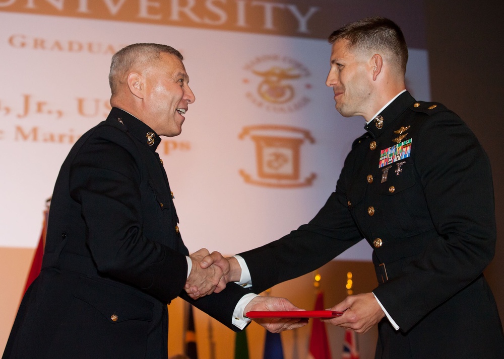 Marine Corps University Graduation