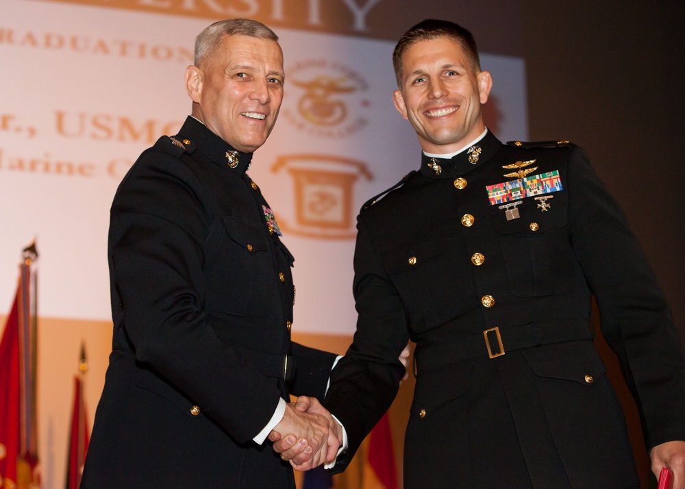 Marine Corps University Graduation