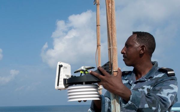 Djiboutian Navy Chief Master Omar Doualeh