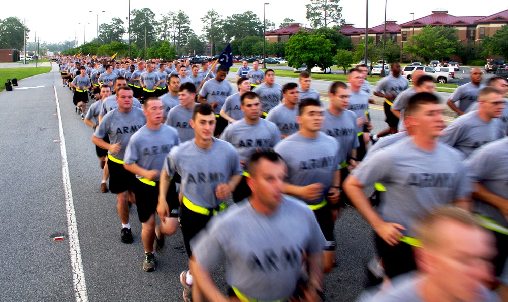 3rd Infantry Division celebrates Army Birthday with Div Run