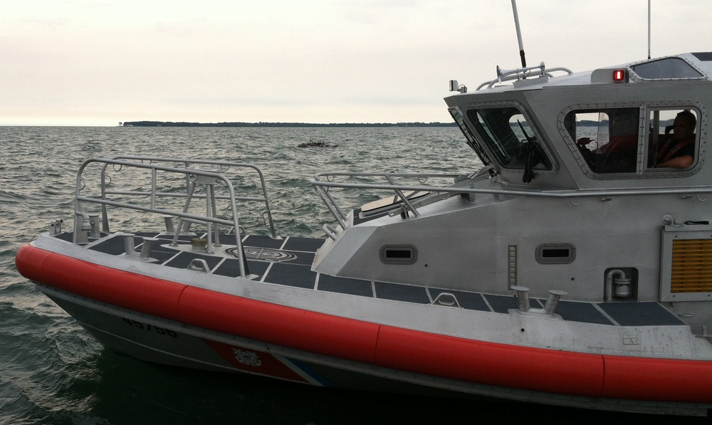Coast Guard rescues 3 near Kelley's Island in Lake Erie