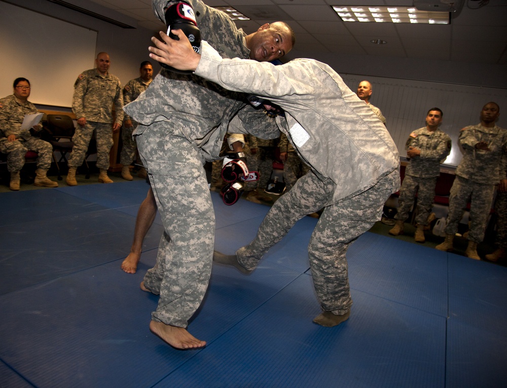 55th Signal Company (Combat Camera) Combatives Class Level 1 Certification