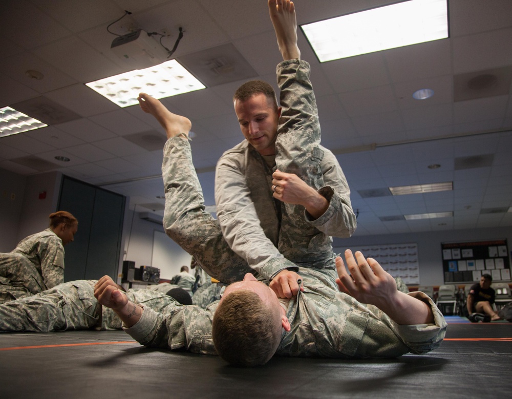 55th Signal Company (Combat Camera) Combatives Class Level 1 certification