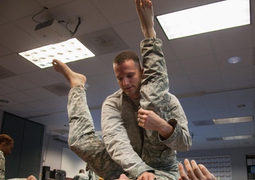 55th Signal Company (Combat Camera) Combatives Class Level 1 certification