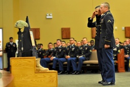 ‘Brave Rifles’ say goodbye to fallen comrade