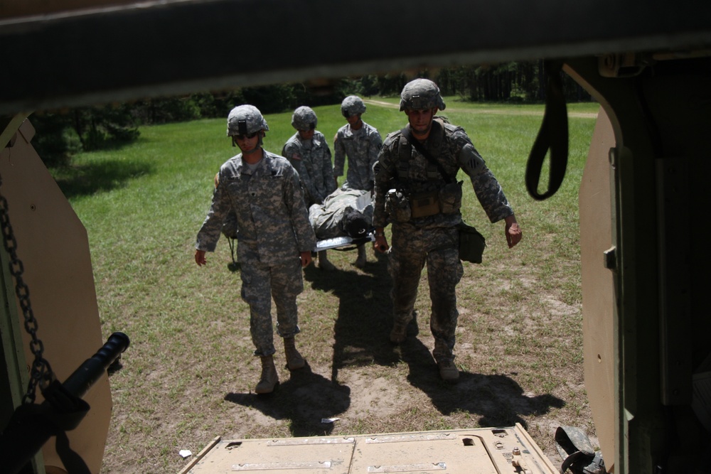 3rd Infantry Division conducts Expert Field Medical Badge testing