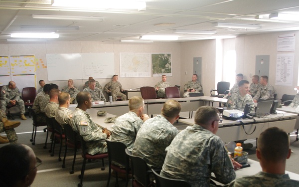 42nd Fires Brigade stands down for SHARP training