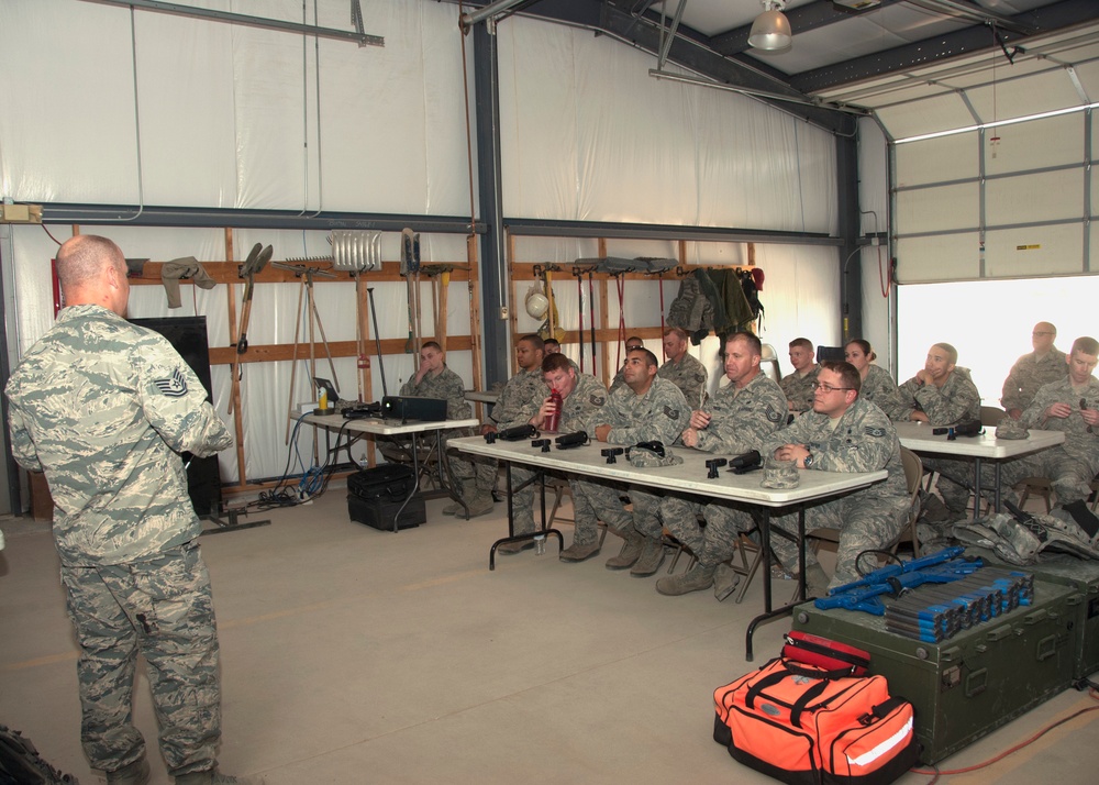 233rd Security Forces Annual Combat Readiness Training