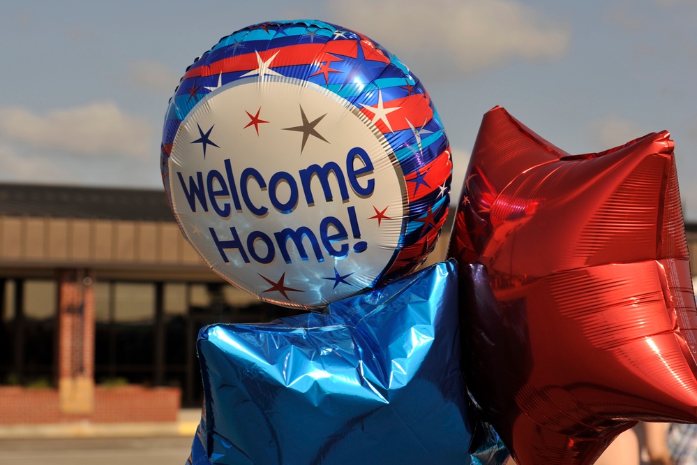 14 AS receives a warm welcome home