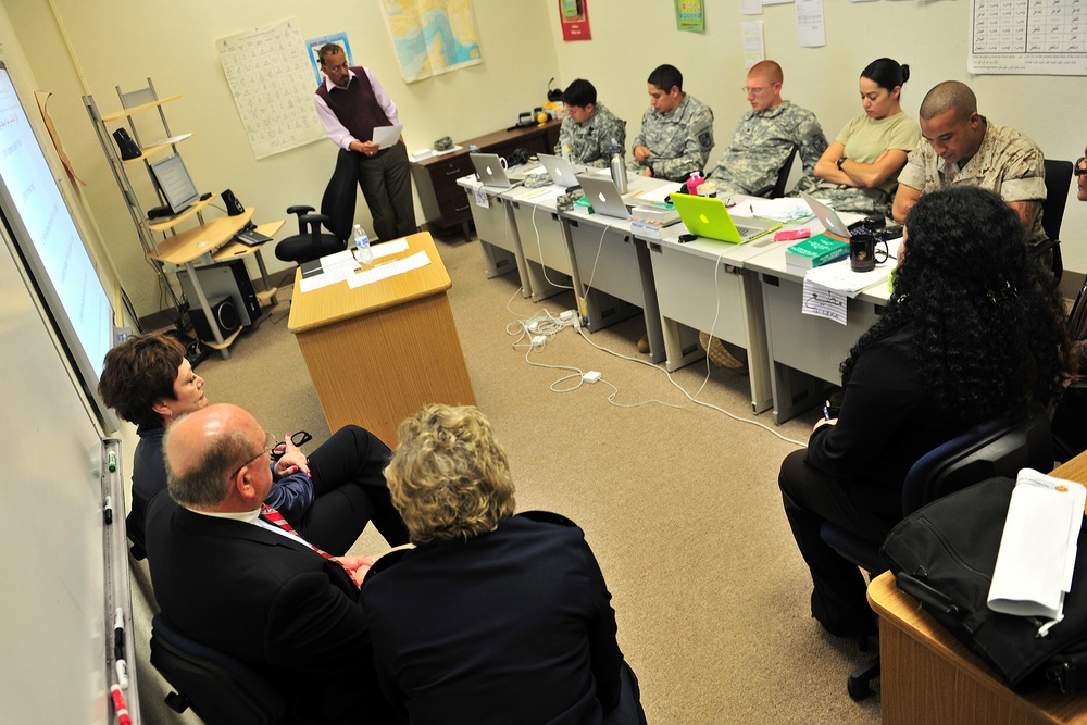 Gov. Brown’s Military Council visits Monterey military schools