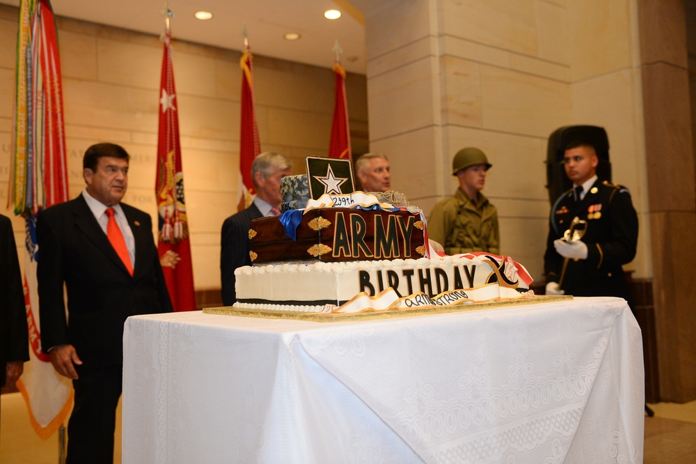 Observance of the Army's 239th Birthday