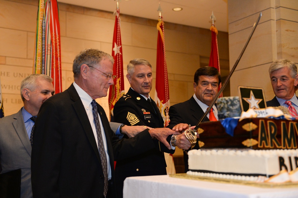 Observance of the Army's 239th Birthday