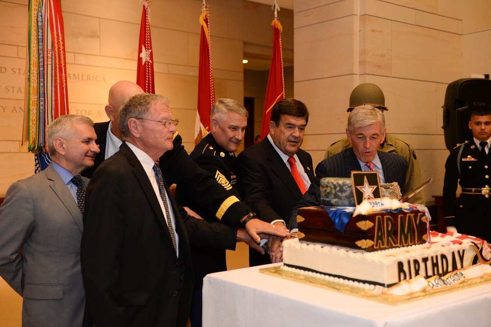 Observance of the Army's 239th birthday