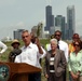Corps of Engineers, Mayor Emanuel attend press conference for Chicago's Northerly Island