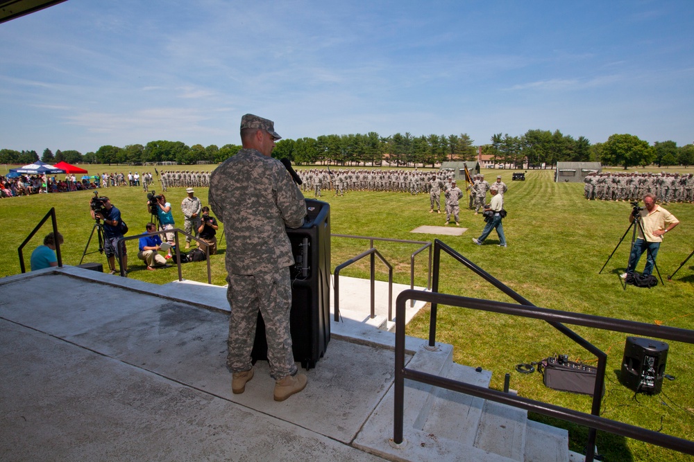 New Jersey National Guard Soldiers bid farewell