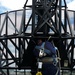 Coast Guard Cutter Alex Haley, Navy crews install new radar on Kodiak Island, Alaska