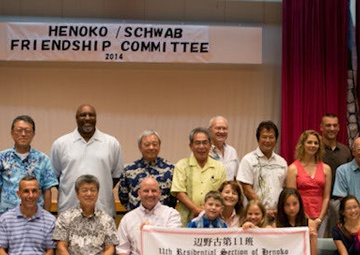 Henoko community leaders bid farewell to Camp Schwab commander