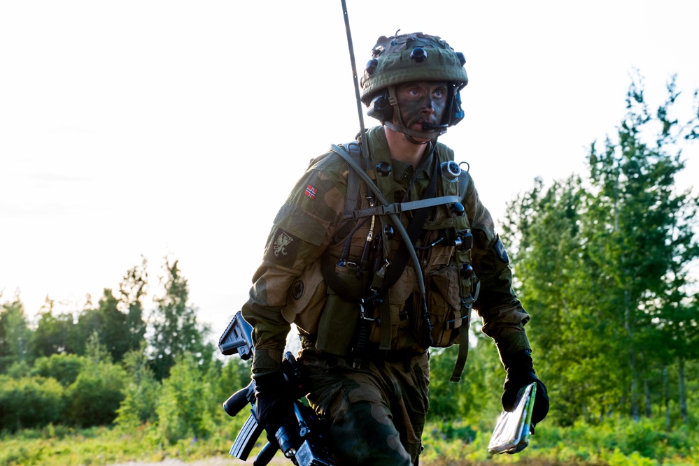 Final mission for Saber Strike 2014