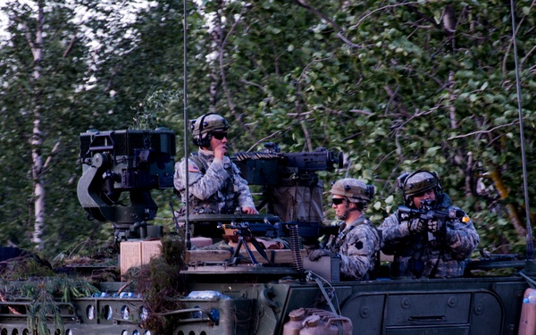 Final mission for Saber Strike 2014