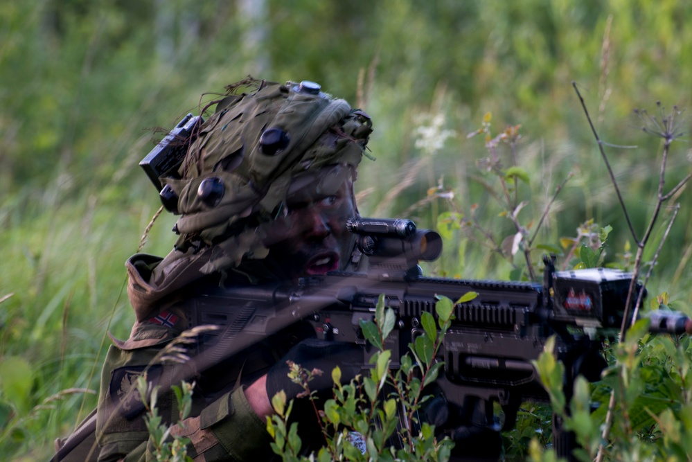 Final mission for Saber Strike 2014