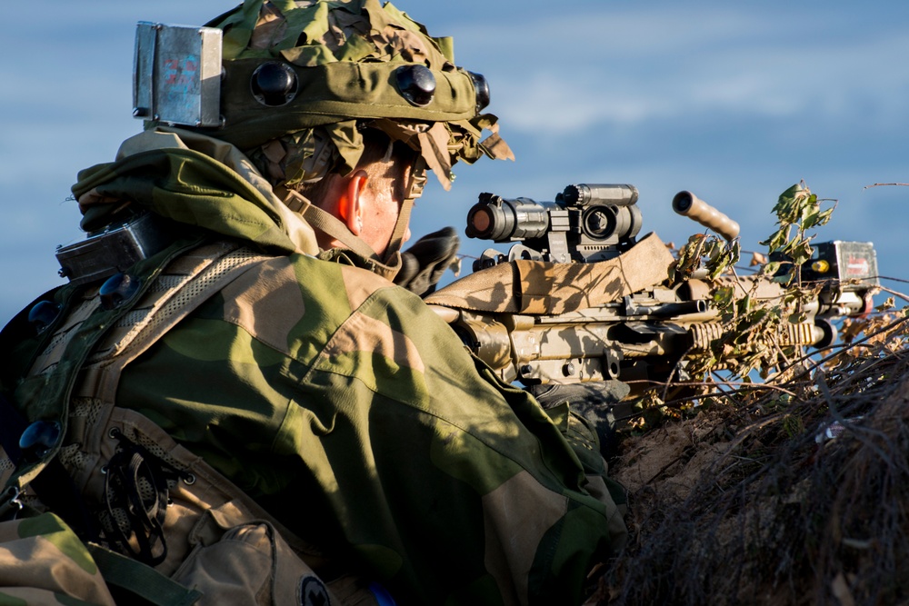 Final mission for Saber Strike 2014