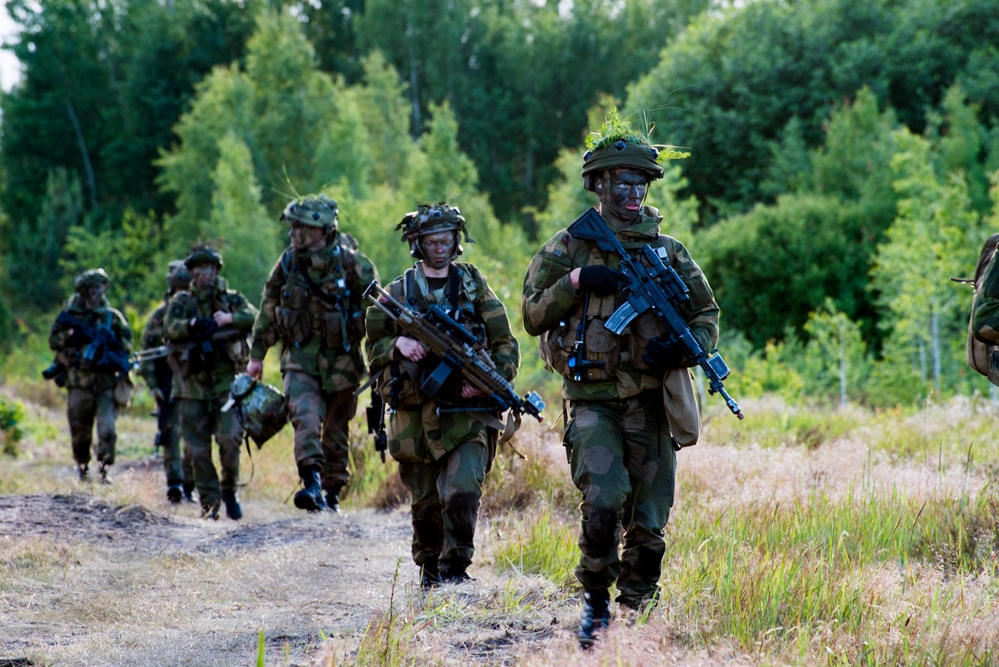 Final mission for Saber Strike 2014