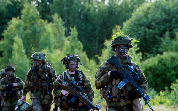 Final mission for Saber Strike 2014