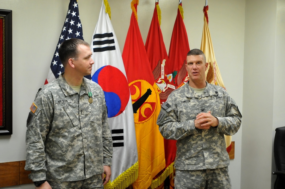 Chief Warrant Officer 2 Philip Wilson honored with ARCOM