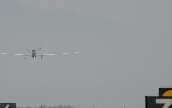 RQ-4 Global Hawk makes first flight out of Misawa