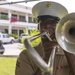 III MEF Band plays for WWII veterans on historic battleground