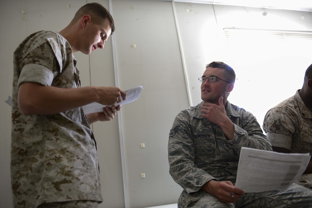Airmen, Soldiers, Marines attend Corporal’s Course at Al Udeid