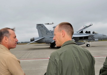 Commander, US Naval Forces Japan visits NAF Misawa