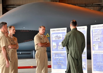 Commander, U.S. Naval Forces Japan Visits NAF Misawa