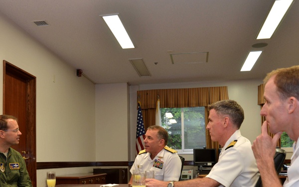 Commander, US Naval Forces Japan visits NAF Misawa
