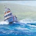 U.S. Coast Guard Art Program 2014 Collection, &quot;'Rollin', Rollin‚Rollin''&quot;